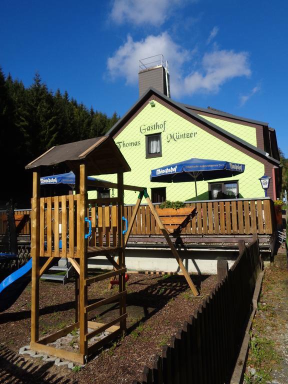 Gasthof Thomas Muentzer Steinheid Buitenkant foto