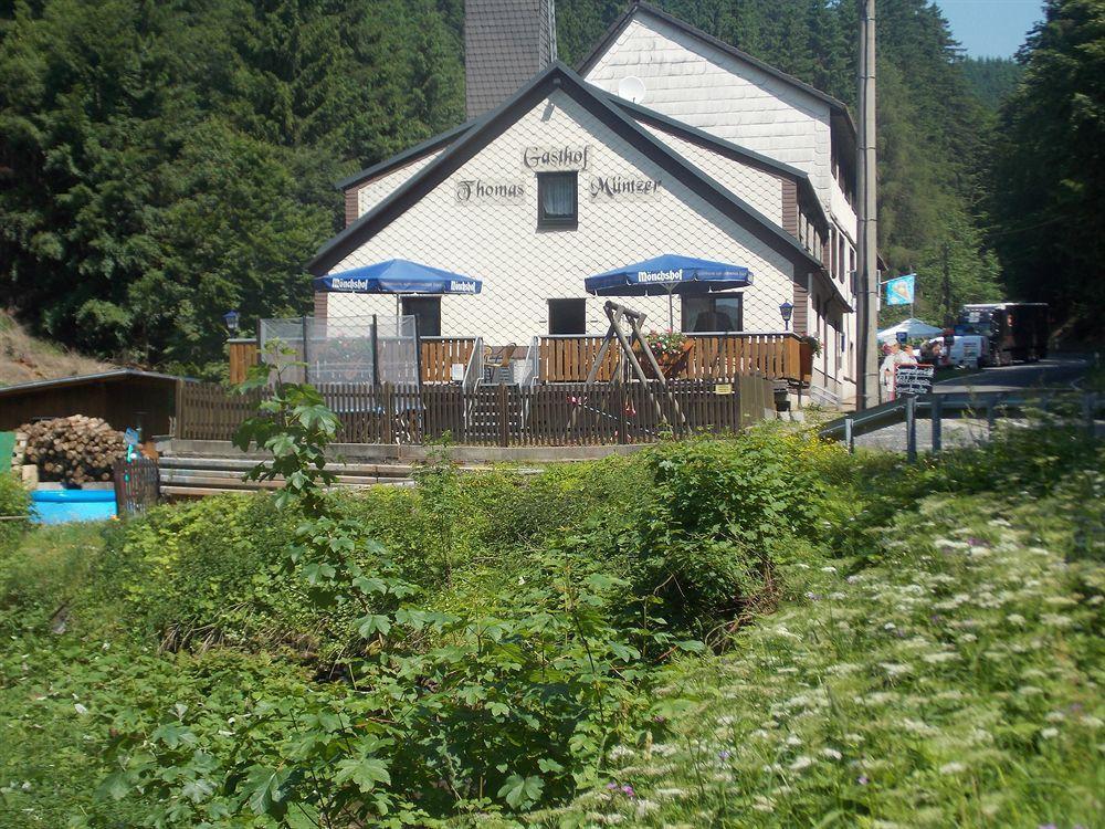 Gasthof Thomas Muentzer Steinheid Buitenkant foto