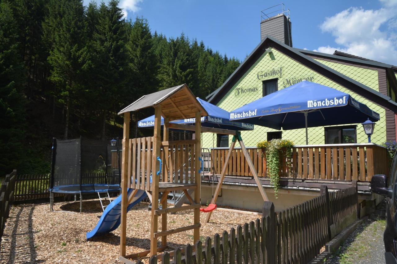 Gasthof Thomas Muentzer Steinheid Buitenkant foto